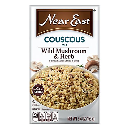 Near East Couscous Mix Wild Mushroom & Herb Box - 5.4 Oz - Image 3