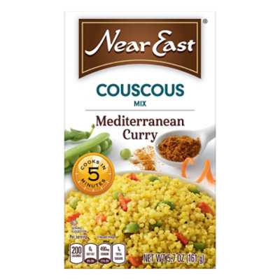 Near East Couscous Mix Mediterranean Curry Box - 5.7 Oz ...