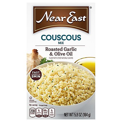 Near East Couscous Mix Roasted Garlic & Olive Oil Box - 5.8 Oz - Image 3