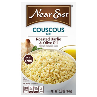 Near East Couscous Mix Roasted Garlic & Olive Oil Box - 5.8 Oz - Image 3