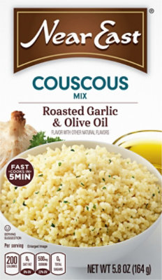 Near East Couscous Mix Roasted Garlic & Olive Oil Box - 5.8 Oz - Image 2