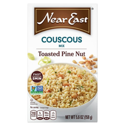 Near East Couscous Mix Toasted Pine Nut Box - 5.6 Oz