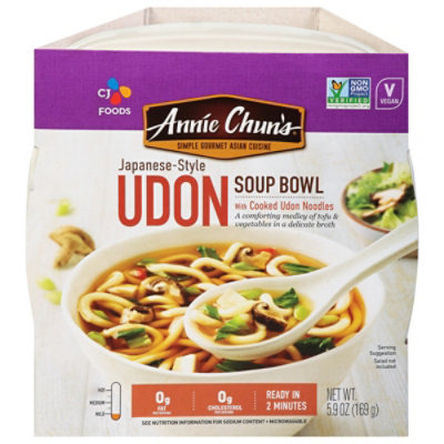 Annie Chuns Noodle Bowl Udon Noodle Soup - 5.3 Oz