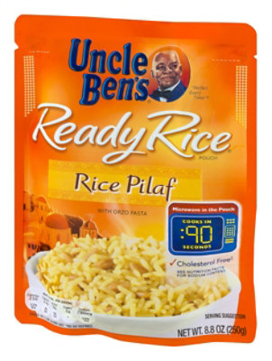 UNCLE BENS Ready Rice Rice Pilaf with Orzo Pasta - 8.8 Oz - Image 4