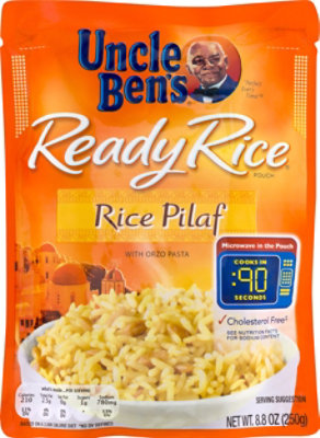 UNCLE BENS Ready Rice Rice Pilaf with Orzo Pasta - 8.8 Oz