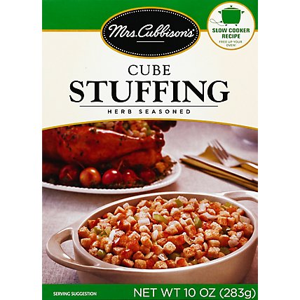 Mrs. Cubbisons Stuffing Seasoned Herb Cube Box - 10 Oz - Image 2