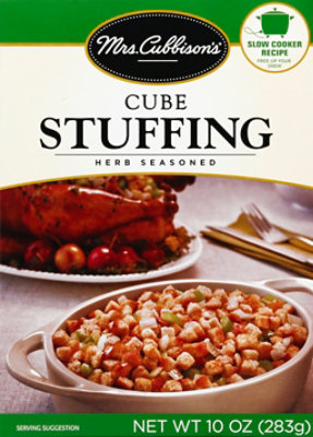 Mrs. Cubbisons Stuffing Seasoned Herb Cube Box - 10 Oz - Image 2