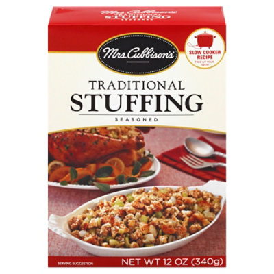 Mrs. Cubbisons Stuffing Seasoned Traditional Box - 12 Oz - Image 3