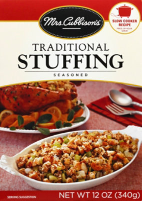 Mrs. Cubbisons Stuffing Seasoned Traditional Box - 12 Oz - Image 2