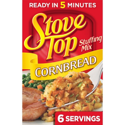 Stove Top Cornbread Stuffing Mix Box - 6 Oz - Image 1