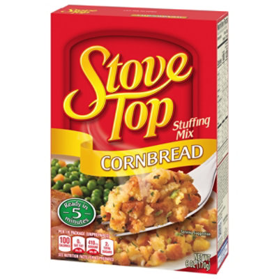 Stove Top Cornbread Stuffing Mix Box - 6 Oz - Image 2