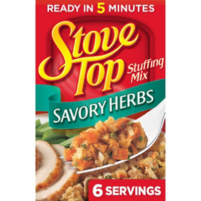 Stove Top Savory Herbs Stuffing Mix Box - 6 Oz - Albertsons