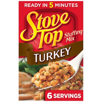 Stove Top Stuffing Mix for Turkey - 6 Oz - jewelosco