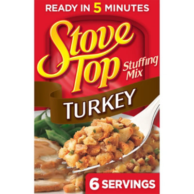 Stove Top Stuffing Mix for Turkey Box - 6 Oz - Image 1