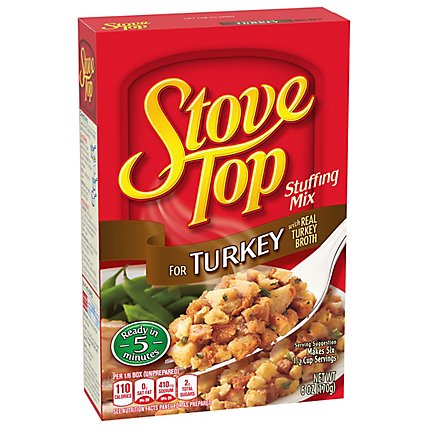 Stove Top Stuffing Mix for Turkey Box - 6 Oz - Image 7