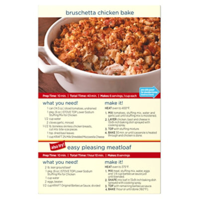 Stove Top Low Sodium Stuffing Mix for Chicken with 25% Less Sodium Box - 6 Oz - Image 6