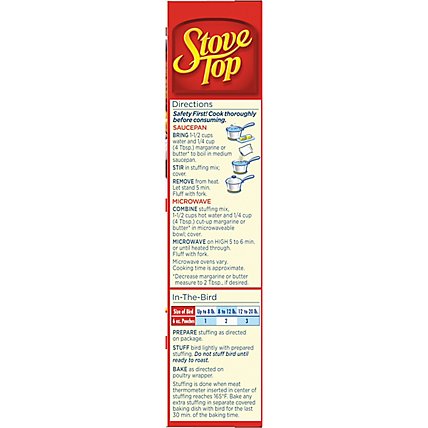 Stove Top Stuffing Mix for Pork Box - 6 Oz - Image 4