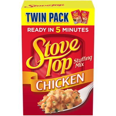 Stove Top Stuffing Mix For Chicken Twin Pack Box 12 Oz Safeway