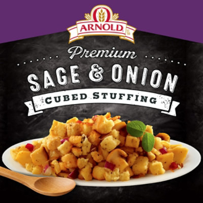 Arnold Premium Sage & Onion Cubed Bread Stuffing - 12 Oz - Image 3