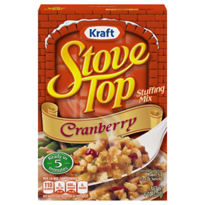 Stove Top Stuffing Mix Cranberry Box - 6 Oz