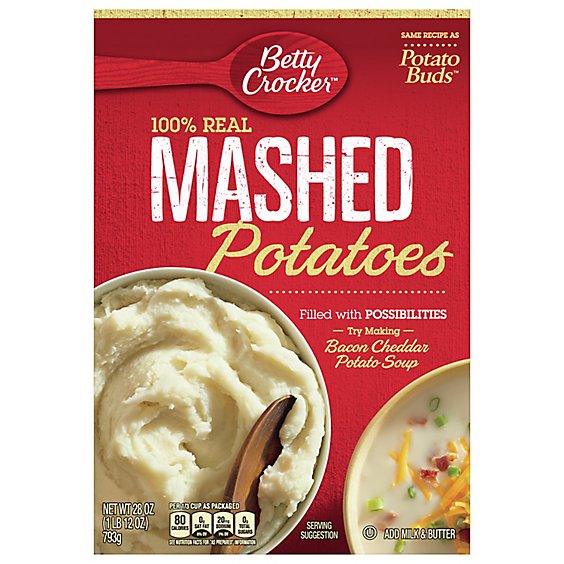 Betty Crocker Potato Buds Mashed Potatoes Unflavored - 28 Oz