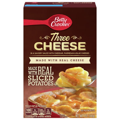 Betty Crocker Potatoes Three Cheese Box - 5 Oz
