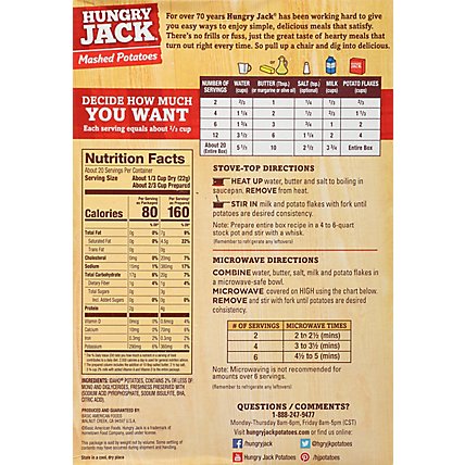 Hungry Jack Potatoes Mashed Box - 15.3 Oz - Image 6