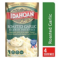 Idahoan Roasted Garlic Mashed Potatoes Pouch - 4 Oz - Image 1
