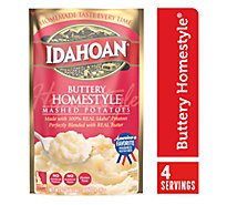 Idahoan Buttery Homestyle Mashed Potatoes Pouch - 4 Oz