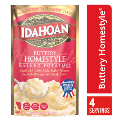 Idahoan Mashed Potatoes Buttery Homestyle - 4 Oz