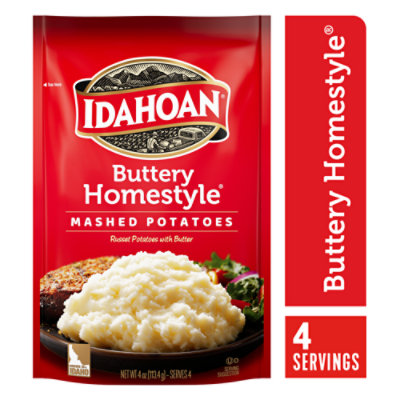 Idahoan Mashed Potatoes Buttery Homestyle - 4 Oz