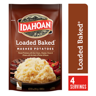 Idahoan Loaded Baked Mashed Potatoes Pouch - 4 Oz - Image 1