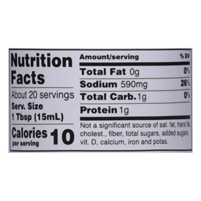 Kikkoman Soy Sauce Less Sodium All-Purpose Seasoning - 10 Fl. Oz. - Image 4