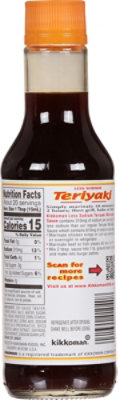 Kikkoman Marinade & Sauce Teriyaki Less Sodium - 10 Fl. Oz. - Image 6