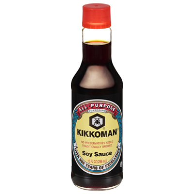 Kikkoman Soy Sauce All-Purpose Seasoning Bottle - 10 Fl. Oz. - Image 3