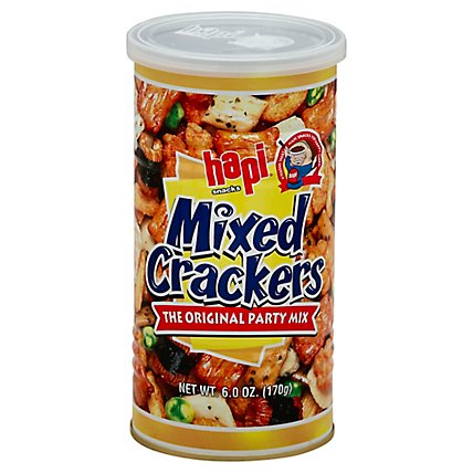 Hapi Mixed Crackers In A Can - 6.0 Oz - Image 1