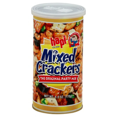 Hapi Mixed Crackers In A Can - 6.0 Oz - Image 1