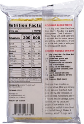 Wel-Pac Stir Fry Noodles Chow Mein - 6 Oz - Image 6