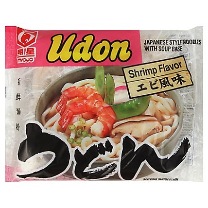 Udon Myojo Soup Mix Udon With Shrimp Flavor - 7.25 Oz - Image 1