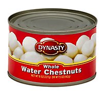 Dynasty Water Chestnuts Whole - 8 Oz