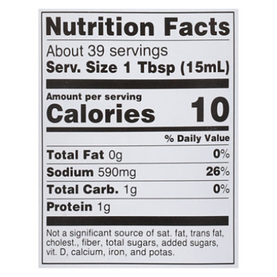 Kikkoman Soy Sauce Lite - 20 Fl. Oz. - Image 3