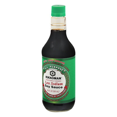 Kikkoman Soy Sauce Lite - 20 Fl. Oz. - Image 3