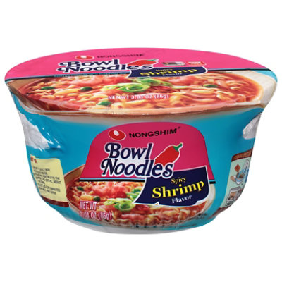Nongshim Spicy Shrimp Flavored Noodle Bowl Soup - 3.03 Oz