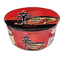 Nongshim Hot & Spicy Shin Bowl Noodle Soup - 3.03 Oz