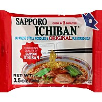 Sapporo Soup Ichiban Ramen Original - 3.5 Oz - Image 2