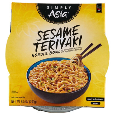 Simply Asia Sesame Teriyaki Noodle Bowl - 8.5 Oz