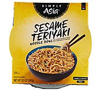 Simply Asia Sesame Teriyaki Noodle Bowl - 8.5 Oz