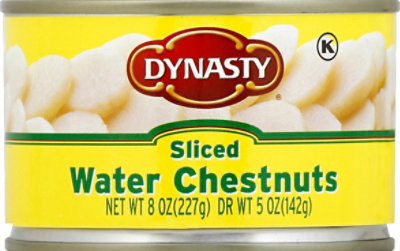 Dynasty Water Chestnuts Sliced - 8 Oz - Image 2