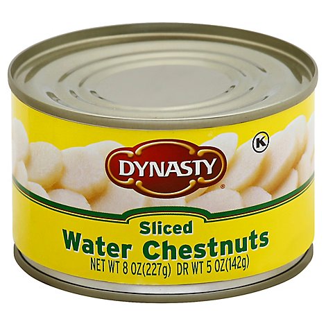 Dynasty Water Chestnuts Sliced - 8 Oz