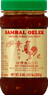 Huy Fong Paste Sambal Oelek Chili - 8 Oz - Image 2